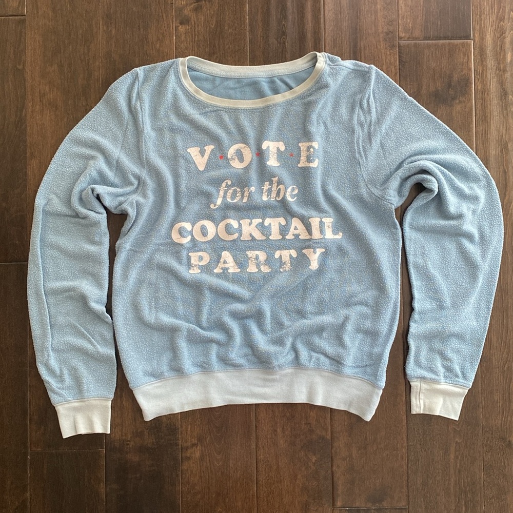Wildfox Vote for the Cocktail Party Sweatshirt